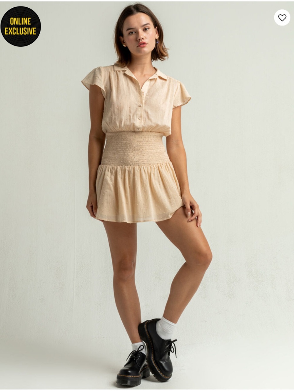 Lost + Wander shirt dress